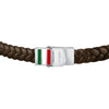 Bracciale MORELLATO uomo Moody marrone / acciaio