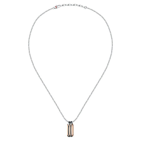 Pendente SECTOR uomo Basic Tag acciaio / oro rosa