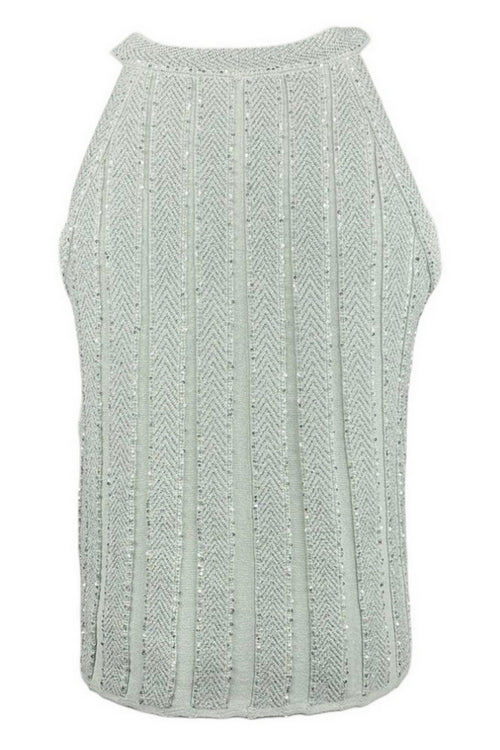 D.EXTERIOR Top Verde da donna
