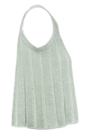 D.EXTERIOR Top Verde da donna