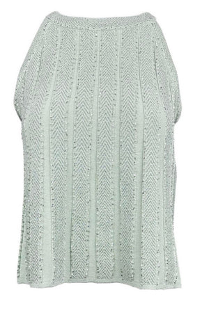 D.EXTERIOR Top Verde da donna