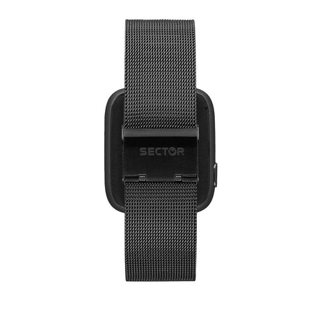 Smartwatch SECTOR S-04 multi funzione acciaio nero + cuffie