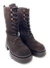 Emanuelle Vee anfibi donna Hero scamosciato brown 809-12