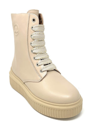 Janet & Janet anfibii donna in pelle beige J 403