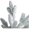 Albero di natale Innevato Slim Kennedy in PE Effetto Real Touch + Flock