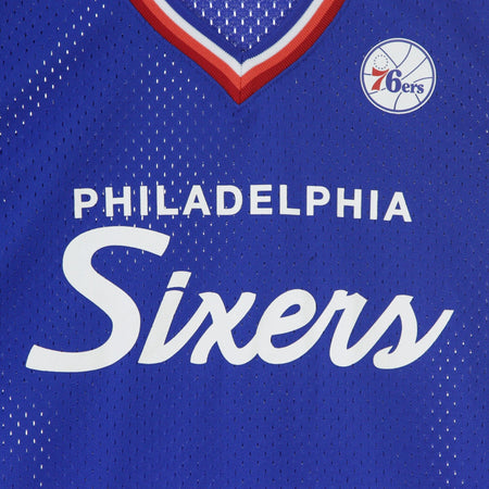 MITCHELL &amp; NESS Casacca Uomo Nba Special Script Mesh V-neck Phi76e Original Team Colors da uomo