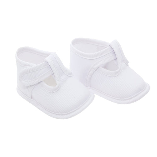 Scarpine Neonato Estate Mod.113 Bianco Taglia 6 - 9 (17)