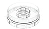Coperchio tritatutto robot da cucina Bosch Siemens 00489317