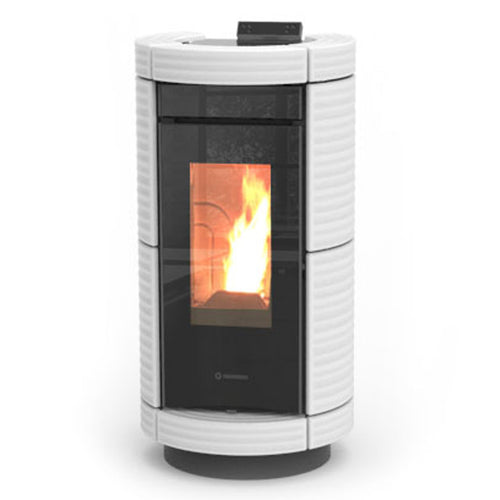Thermorossi Termostufa a Pellet Dorica Maiolica Natural Plus Evo 12 kW