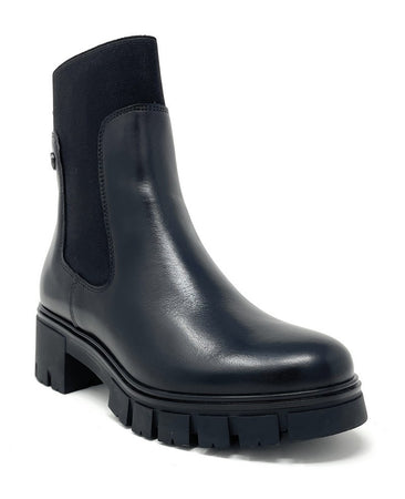 Janet & Janet tronchetti donna in pelle black J-532