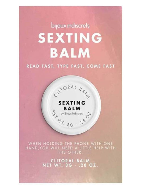 Olio massaggio balsamo donna clitoride Sexting Balm Zenzero