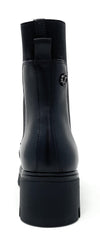 Janet & Janet tronchetti donna in pelle black J-532