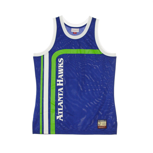 MITCHELL & NESS Canotta Basket Uomo Nba Team Heritage Tank 1970-98 Atlhaw Original Team Colors da uomo