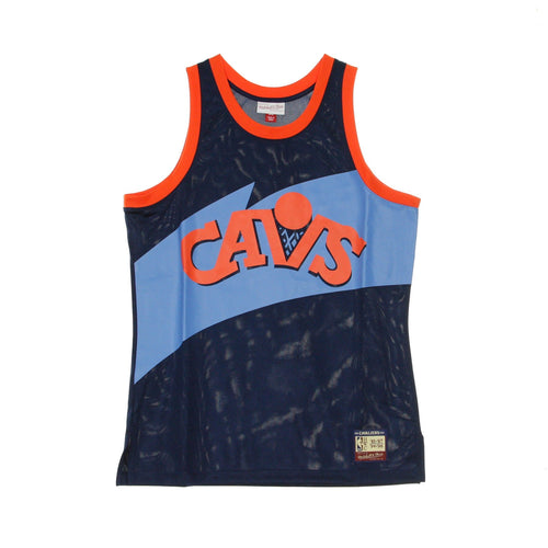 MITCHELL & NESS Canotta Basket Uomo Nba Team Heritage Tank 1983-94 Clecav Original Team Colors da uomo