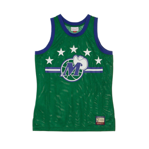 MITCHELL & NESS Canotta Basket Uomo Nba Team Heritage Tank 1980-2009 Dalmav Original Team Colors da uomo