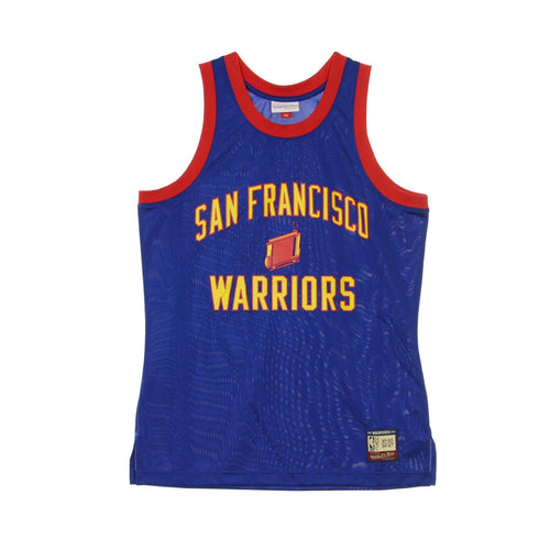MITCHELL & NESS Canotta Basket Uomo Nba Team Heritage Tank 1962-66 Sanwar Original Team Colors da uomo