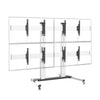 Supporto a Pavimento per 4 TV LCD/LED 32-55'' per Video Wall