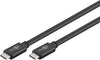 Cavo SuperSpeed USB-C&trade 3.2 Gen1 Maschio / Maschio 3 metri Nero