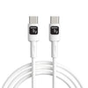 Cavo USB-C&trade Maschio/Maschio USB 2.0 2m Bianco