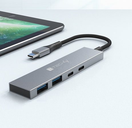 Hub USB3.2 Slim 2 Porte USB-A e 2 Porte USB-C&trade
