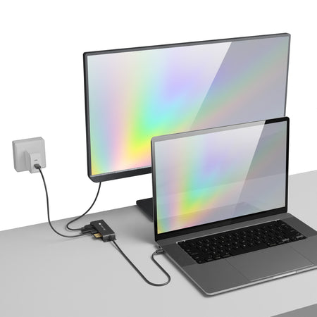 Docking Station 5 in 1 USB-C&trade Hub HDMI con Lettore Micro SD/SD