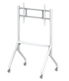 Supporto Mobile da Pavimento Multifunzione per TV LCD/LED/Plasma 65-100'' Bianco
