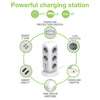 Multipresa da Tavolo Torretta di Alimentazione 11 Prese Schuko 2 USB-A e 2 USB-C&trade