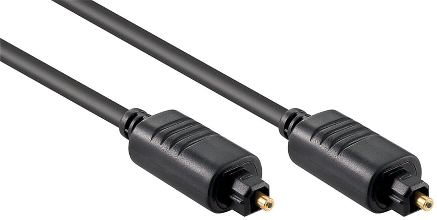 Cavo Audio Ottico Digitale Toslink (SPDIF) M/M 1m ø 5mm
