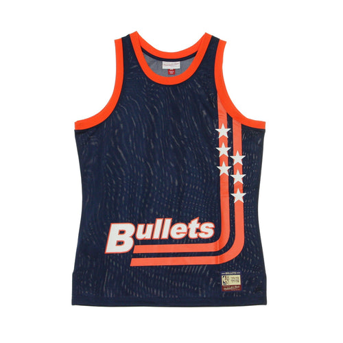 MITCHELL & NESS Canotta Basket Uomo Nba Team Heritage Tank 1970-77 Wasbul Original Team Colors da uomo