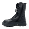 Janet & Janet anfibio donna in pelle black J-452