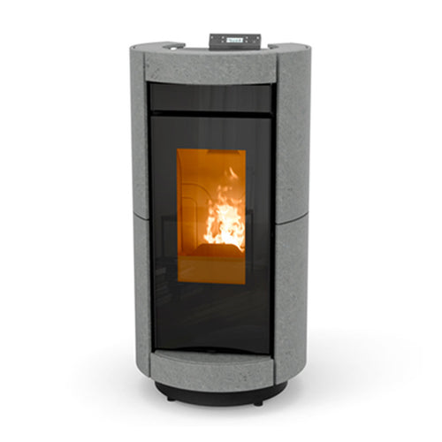 Thermorossi Termostufa a Pellet Dorica Stone Natural Air Evo 12 kW
