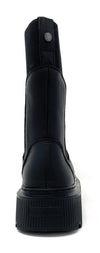 Janet & Janet tronchetti donna in pelle black J-453