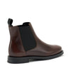 Frau beatles donna in pelle marrone 98L3