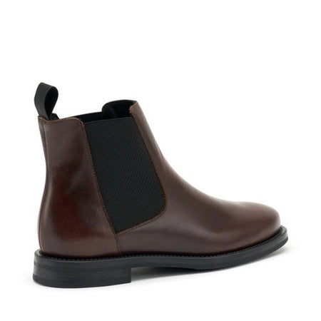 Frau beatles donna in pelle marrone 98L3