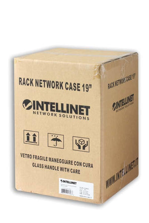 Armadio Rack 10'' a muro 6 unit&agrave Nero