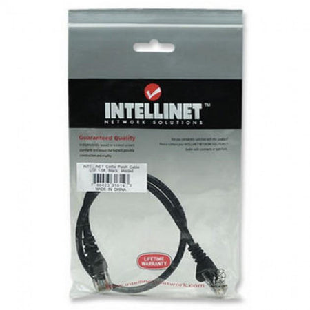Cavo di rete Patch CCA Cat. 6 Nero UTP 1,5 m
