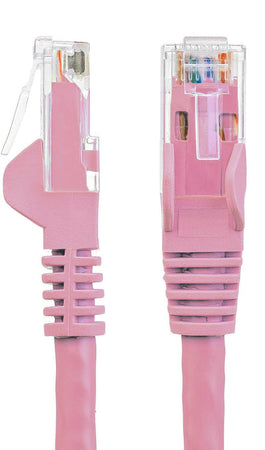 Cavo di rete Patch CCA Cat. 6 Rosa UTP 3 m