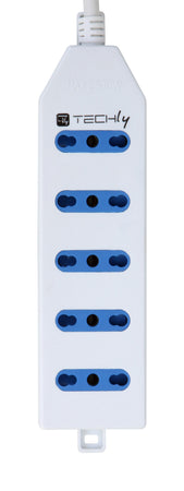Multipresa 5 Posti Italiana Bipasso