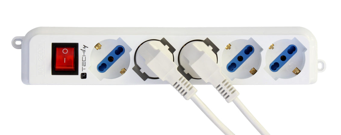 Multipresa 5 Posti Italiana Bipasso / Schuko