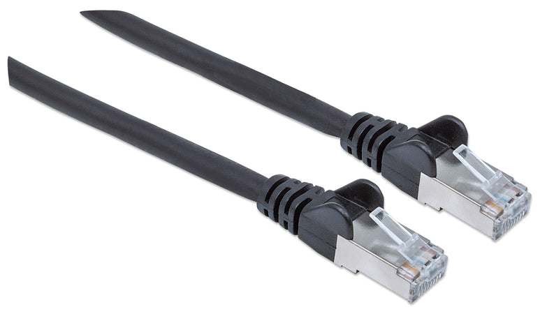 Cavo Patch Cat.7 Plug RJ45 6A S/FTP LSZH 1,5m Nero