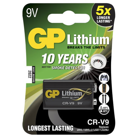 Blister 1 Batteria Litio 9V Longest Lasting