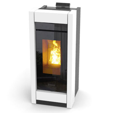 Thermorossi Termostufa a Pellet Essenza Metalcolor Natural Air Evo 12,3 kW