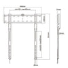 Supporto fisso da Muro Ultra-Slim per TV LED/LCD 32-65''