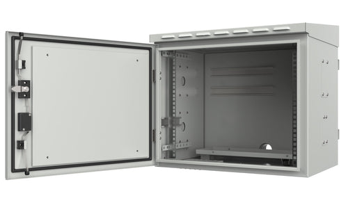 Armadio Rack 19'' Fissaggio a Palo P 425 mm IP66 Midi