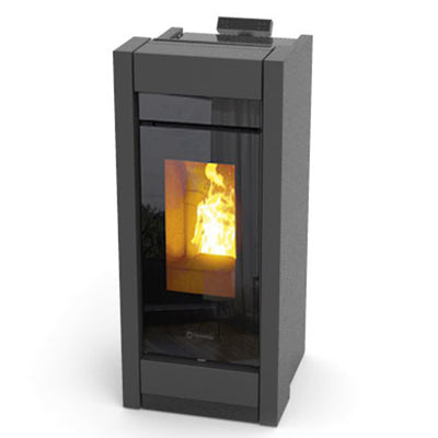 Thermorossi Termostufa a Pellet Essenza Metalcolor Natural Air Evo 12,3 kW