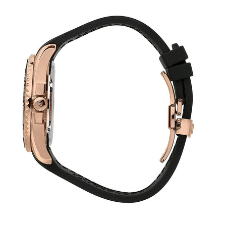 Philip Watch Amalfi – Orologio Uomo Automatico Nero Oro Rosa (R8221218002)
