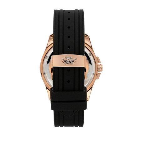 Philip Watch Amalfi – Orologio Uomo Automatico Nero Oro Rosa (R8221218002)