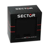 Orologio SECTOR uomo Ex-26 digitale multi funzione nero / rosso