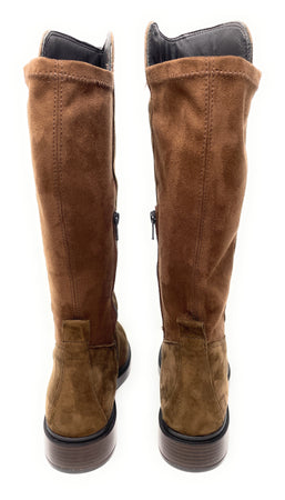 Vueva stivali donna in camoscio testa di moro WB-503H08