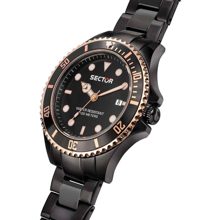 Orologio SECTOR uomo 230 datario acciaio brunito